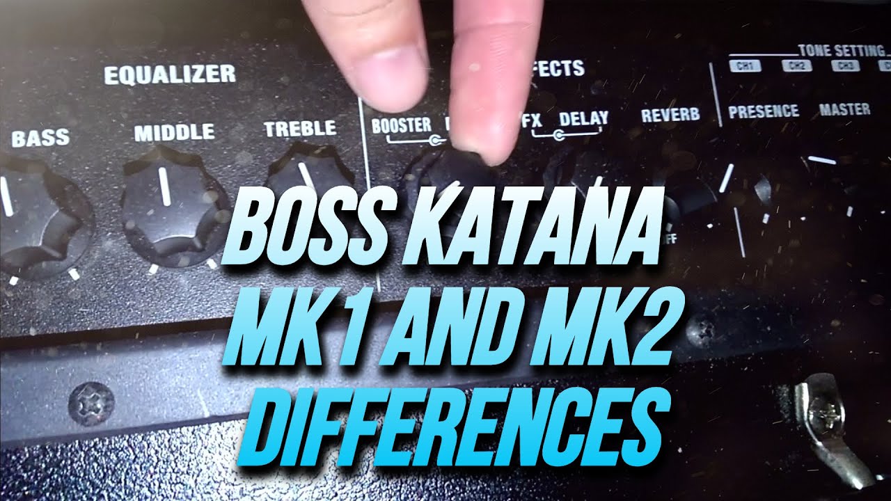 difference between boss katana mk1 and mk2