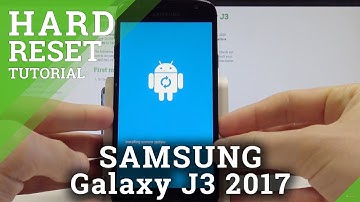 How to Hard Reset SAMSUNG Galaxy J3 2017 - Bypass Screen Lock / Master Reset