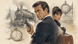 DEPARTURE FROM MILANO, 1960s Spy Lounge, Cinematic Noir Jazz for Rainy Afternoons, Unmarked Routes