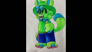 Silly Furry Bandu Artwork Fnf Vs Dave And Bambi Art