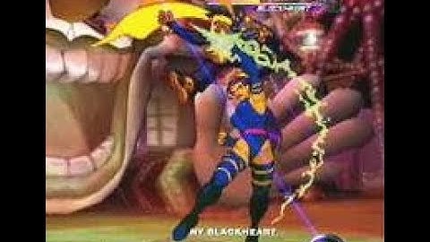 MvC2: Psylocke Midscreen Relaunch (Storm proj)