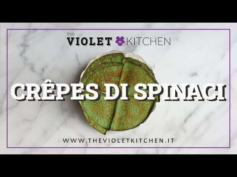 Crêpes di spinaci