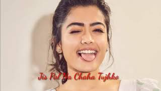 Rashmika mandhana 💕💕sajde kiye hai lakho song status💕💕 screenshot 4