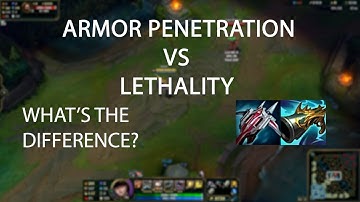 Armor Pen And Lethality, How Do They Work? League of Legends