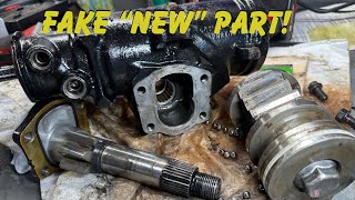 Mechanic Cheated: Counterfeit/Fake Parts! Steering Gear Destroying Itself!