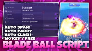 Blade Ball Script Best No Key | AUTO PARRY, AUTO SPAM, SWORD SKIN, AUTO WIN, WIN STREAKS &amp; MORE!