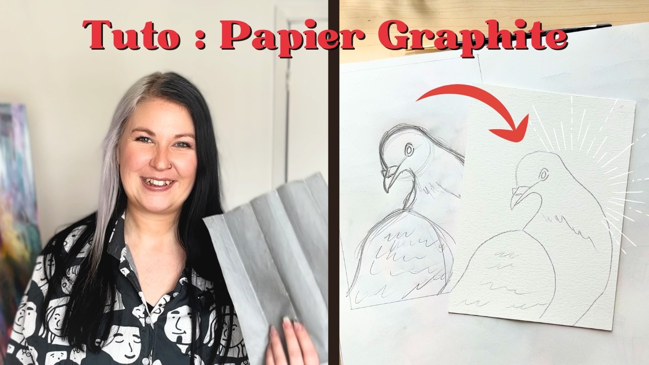 How to: Le papier graphite/le papier transfert