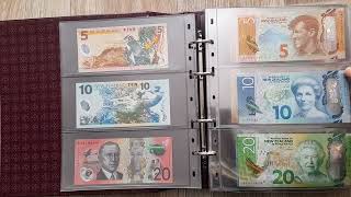 Моя коллекция полимерных банкнот - 200! Polymer banknotes collection 200!