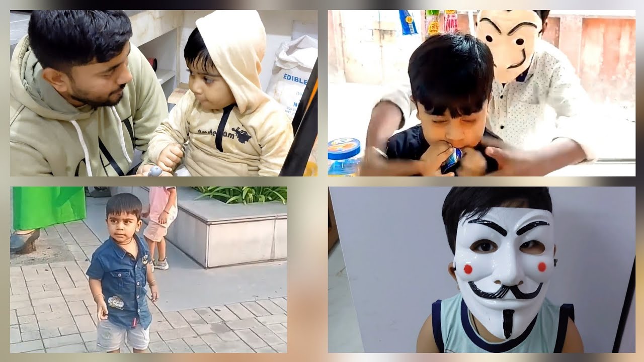 Aariz ভূত সেজে👹কাকে ভয় দেখাল 