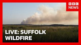 LIVE: Large wildfire in UK declared major incident
