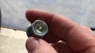 Where is the lock nut? Finding the security wheel nut on your BMW 1 3 5 series locking lug