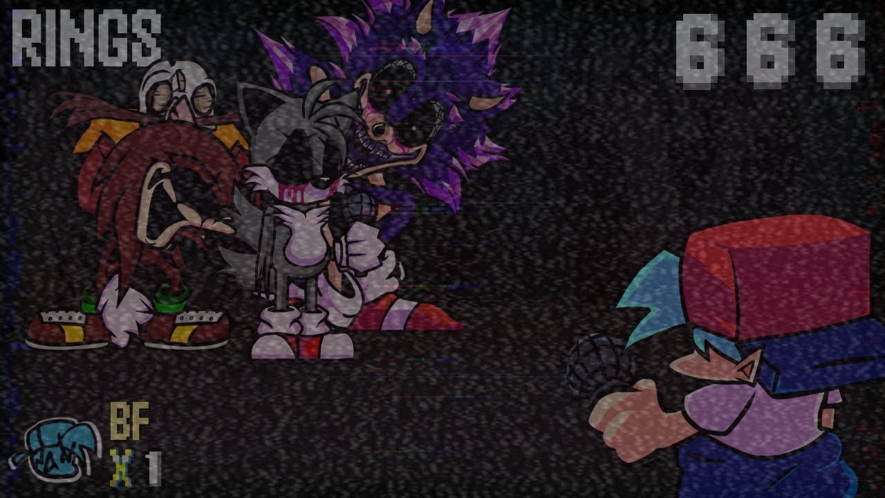 FNF Sonic.exe Rings - YouTube