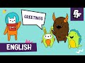 Learning songs for kids | Good Morning Song | Greetings with BASHO &amp; FRIENDS