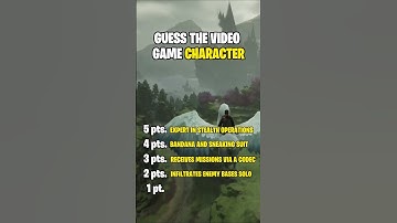 Guess the Video Game Character #3 🤔 #quiz #fyp #foryou #videogamequiz  #trivia