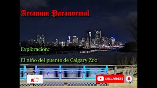 El niño del puente de Calgary Zoo