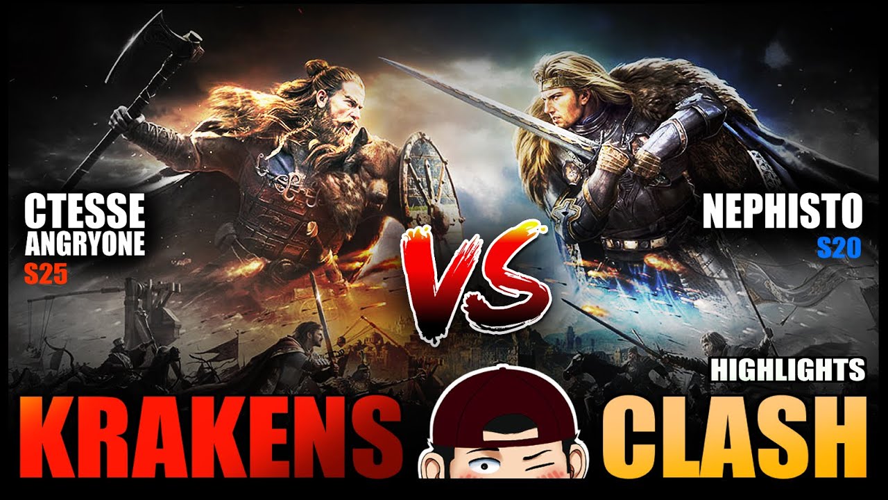 PRE: KVK The CLASH of the KRAKENS AOEM | Age of Empires Mobile 