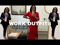 WORK OUTFITS IN 5 DAYS | REALISTIC WORKWEAR FOR A CAPSULE WARDROBE