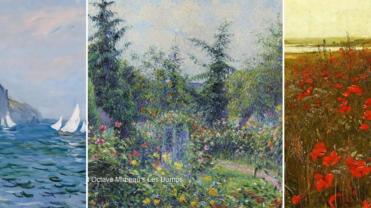 Impressionist Art TV — Silent Art Gallery · May 13 Morning | Garden and Henhouse at O… & others