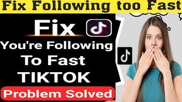 How to Fix TikTok Following Automatically Unfollow Problem | TikTok USA Account Following Issue