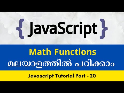 Math in Javascript | Javascript Tutorial Part 20 #math