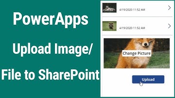 PowerApps Upload Images and Files to SharePoint Library