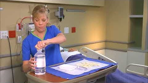 6  Pouring A Sterile Solution