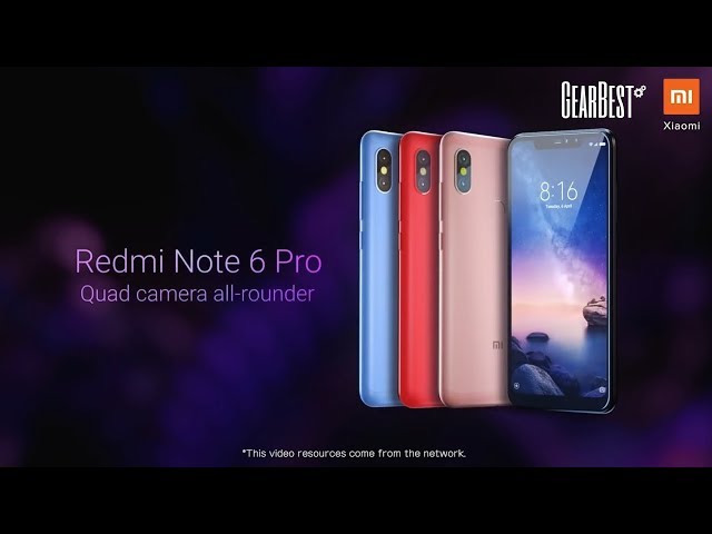 smartphone xiaomi redmi note 6 pro 32gb preto