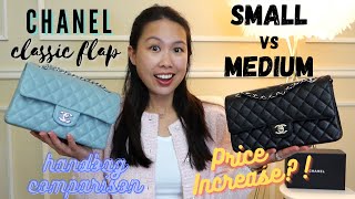 CHANEL SMALL VS. JUMBO FLAP BAG, Pros & Cons, Size Comparison & Outfit  Ideas
