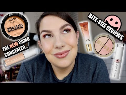 BITE-SIZE REVIEWS: 6 NEW Drugstore Products in 10 MINUTES - 동영상