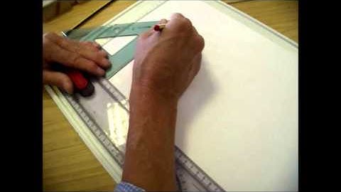 Third angle orthographic drawing #1 side elevation