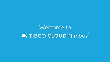 Welcome to TIBCO CLOUD™ Nimbus®