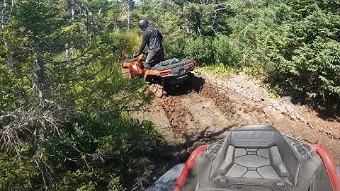 Rijden in de wildernis is nooit saai - 2025 CanAm Outlander 1000 Xmr / 2023 CFmoto Cforce 1000