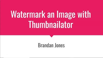 Watermark an image with Thumbnailator, Spring Boot, and IntelliJ IDEA