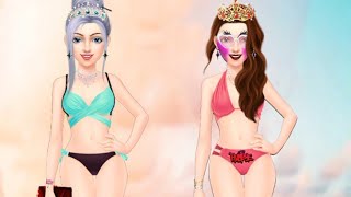 Fashion Girl dress up and makeup game for girls | Beach dresses screenshot 4