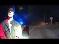 Driver DESTROYS His Girlfriends Car After Fleeing from Traffic Stop