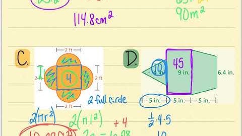 8.4 Areas of Composite Figures