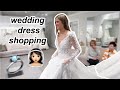 Wedding dress shopping alyssa  dallin
