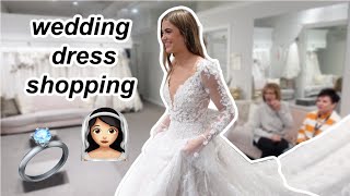 wedding dress shopping!! Alyssa & Dallin