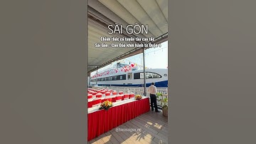 Tuyến tàu cao tốc Sài Gòn - Côn Đảo sẽ chính thức khởi hành chuyến đầu tiên vào ngày 29/3/ tại Q.4