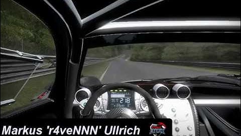 Need for Speed Shift | Nordschleife | Pagani Zonda R | 5:48:540