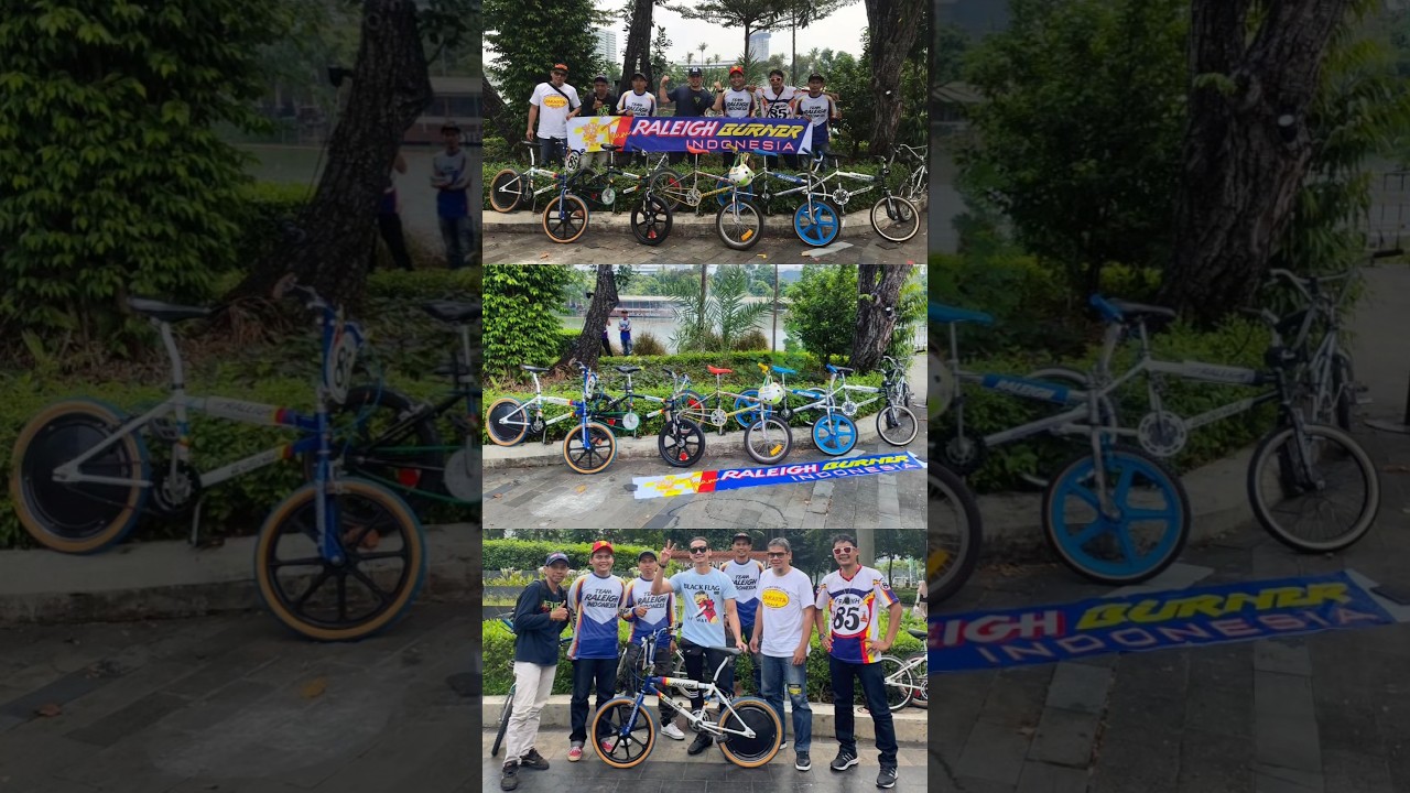 Old School BMX. Raleigh Burner Indonesia. 