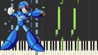 Megaman X - Storm Eagle (SNES) - Recorded by alexsteb [Piano Tutorial] // Synthesia