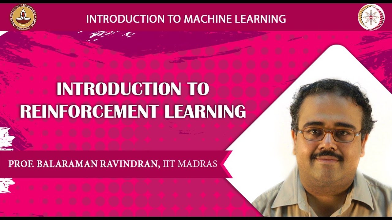 Lecture 80 Introduction to Reinforcement Learning - YouTube