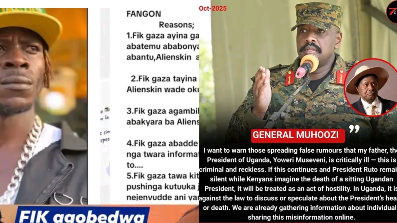 Fangon Forest Myeee, Ebiliyo , Kitokota Nga Sikisanikire, Gen Muhoozi Attabuse , Wakubasiba Bona