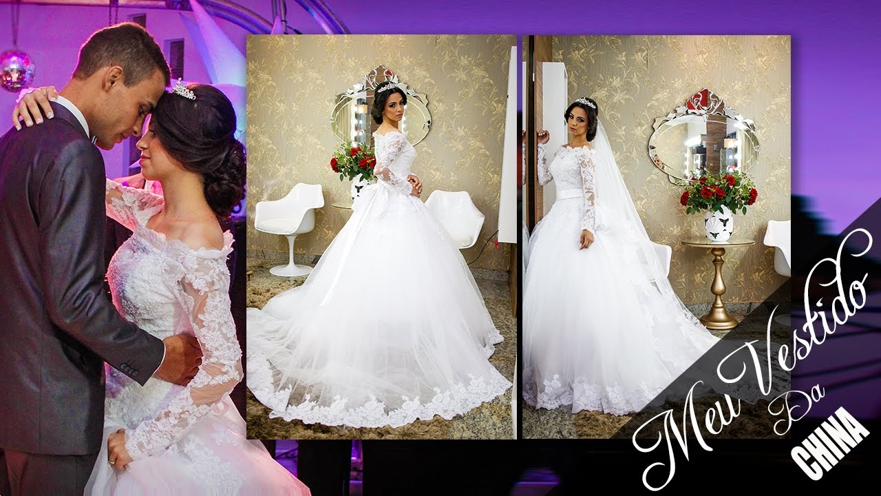 vestido de noiva barato aliexpress