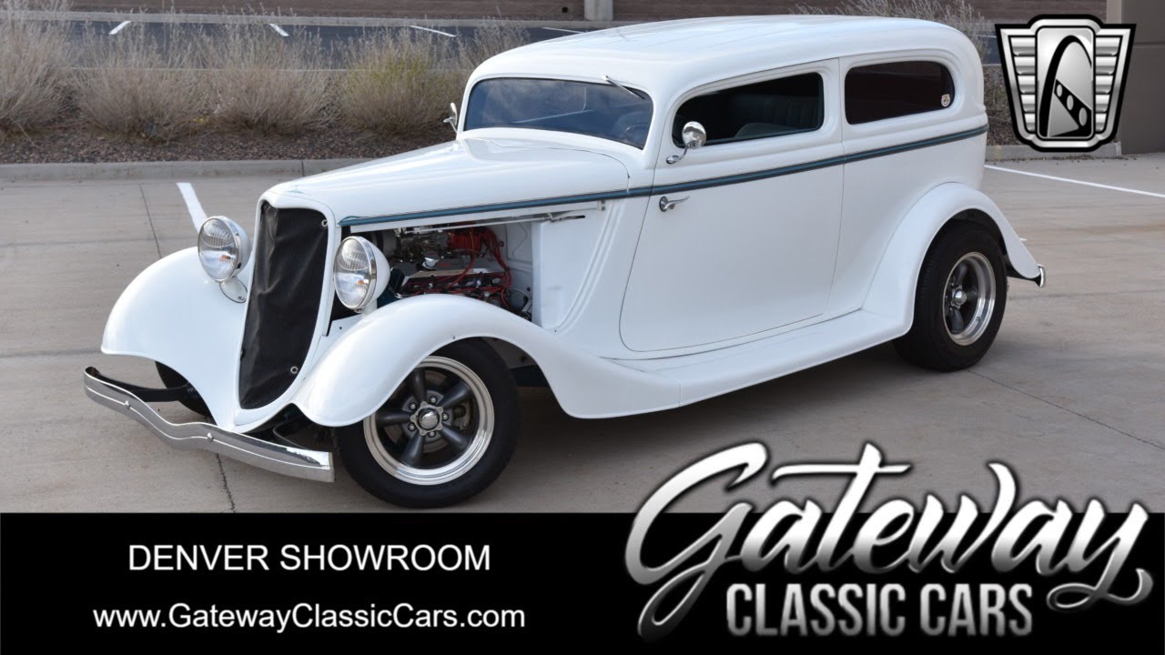 1406-DEN 1933 Ford Victoria Gateway Classic Cars of Denver