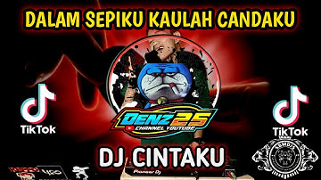 DJ CINTAKU (RENDY ANDIKA) VIRAL TIKTOK TERBARU 2022 || DJ DALAM SEPIKU KAULAH CANDAKU FULL BASS