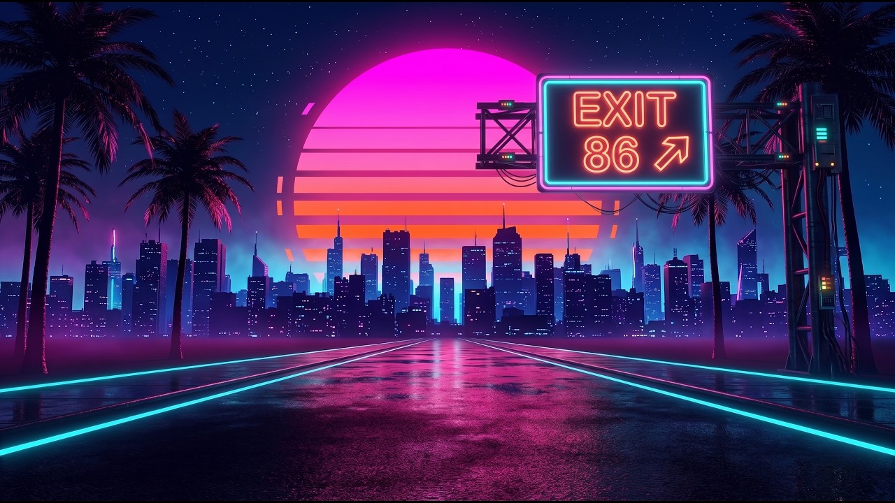 Ver Highway to Nowhere - Endless Neon Road | Dark Synthwave (Night Drive) no YouTube Ver Highway to Nowhere - Endless Neon Road | Dark Synthwave (Night Drive) no YouTube