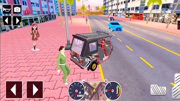 Tuk Tuk auto rickshaw driver game - rickshaw driving fans - Android iOS Gameplay #16