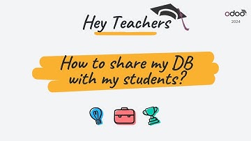 Hey Teachers 🎓 How to Share Your Database with Your Students?